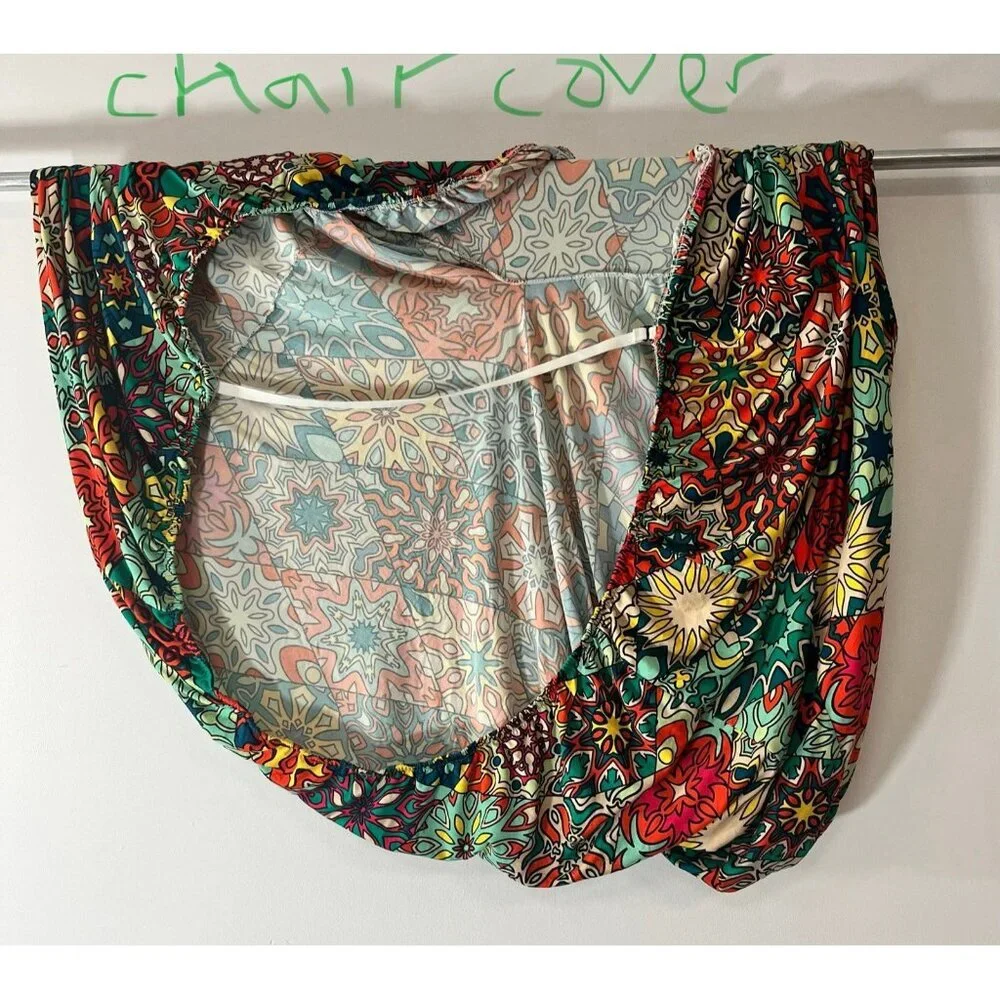 Single Seat Living Room Chair Slip Cover Boho/Hippy/Fun 💜
